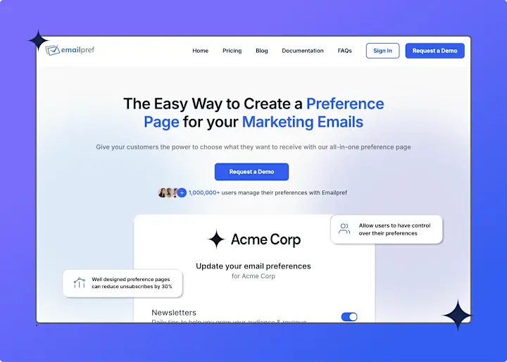Cover image for EmailPref | Software as a Service (SaaS)