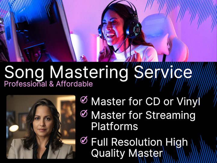 Cover image for Professional Song Mastering