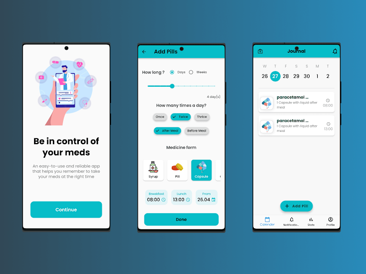 Cover image for MediMate - a Medicine Tracking App