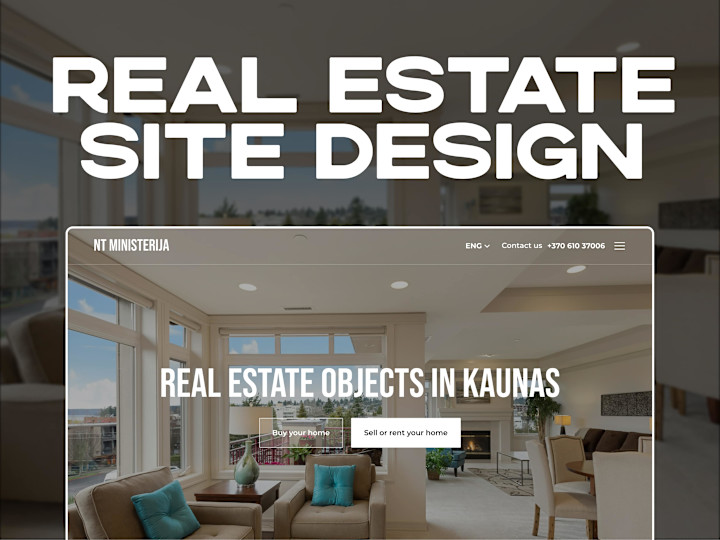 Cover image for Real Estate Website Design