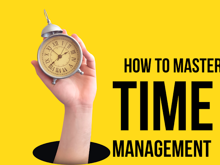 Cover image for  "Mastering Time Management: Tips for Successful Content Writing
