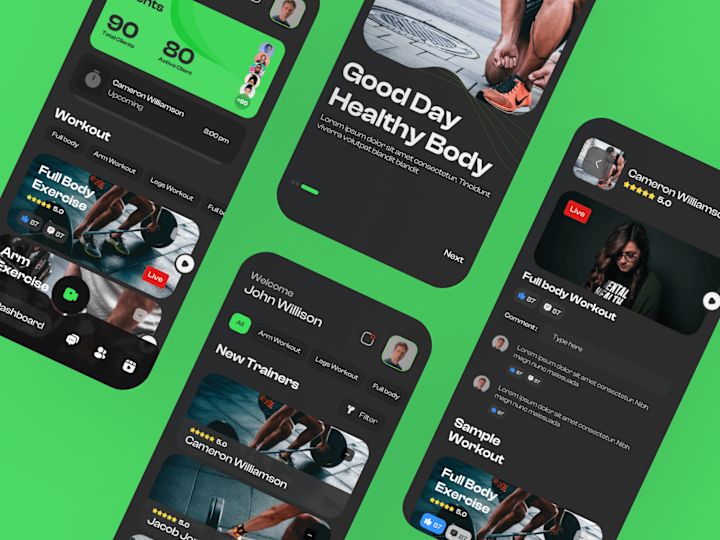 Cover image for I will Do Stunning App design UI UX Design