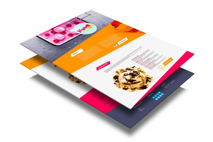 Cover image for Jenna's ice cream shop