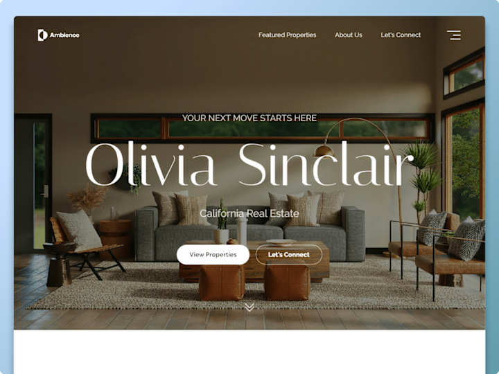 Cover image for Ambience - Real Estate Template