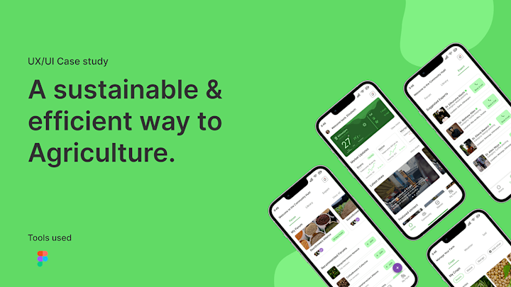 Cover image for A Case study for FarmSmart Hub: Behance