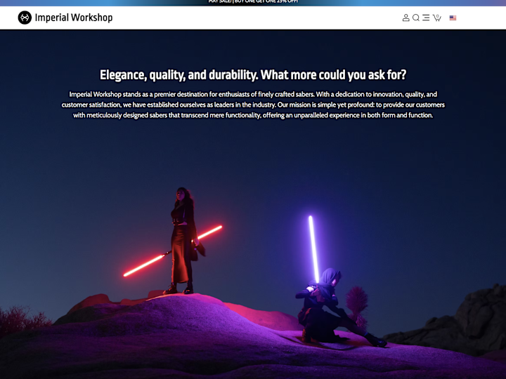 Cover image for Imperial Workshop - Wix Studio E-Commerce Design & Development