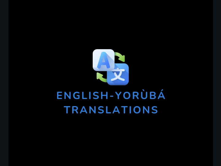 Cover image for Yorùbá-English Translation.