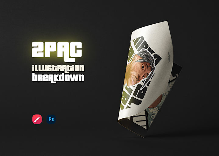 Cover image for 2pac Illustration | Poster & PSD :: Behance