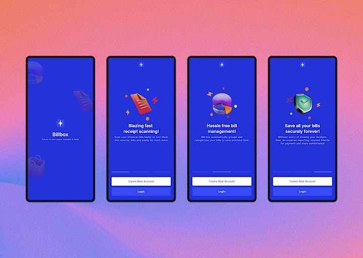 Cover image for Modern receipt management app 
