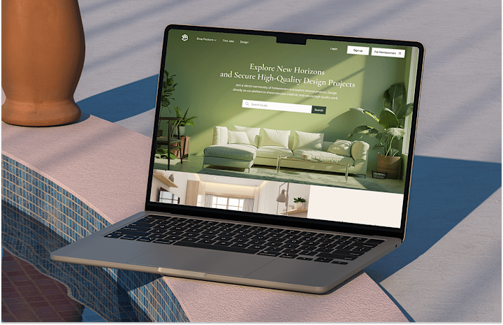 Cover image for Home design & Renovation Website/Responsive design