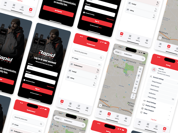 Cover image for Rapid Radios App UI/UX Replication