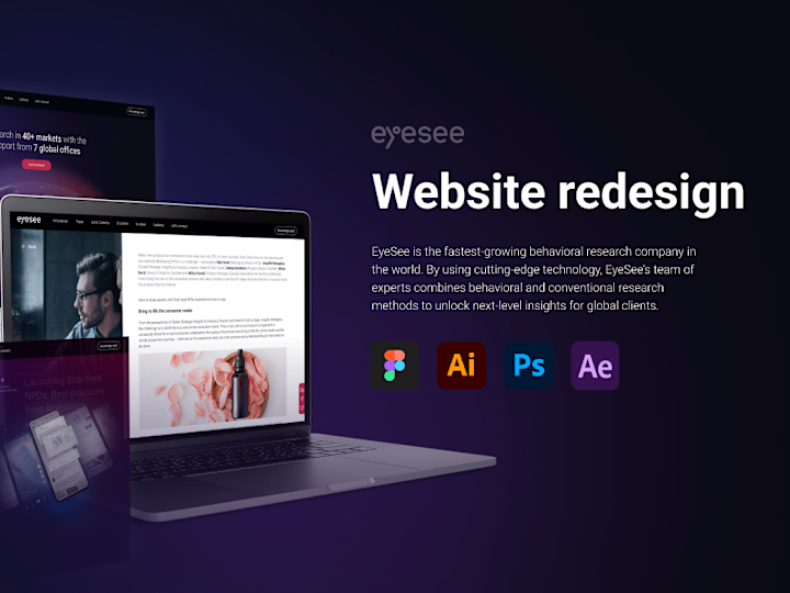 Cover image for Website Redesign for Tech-driven company