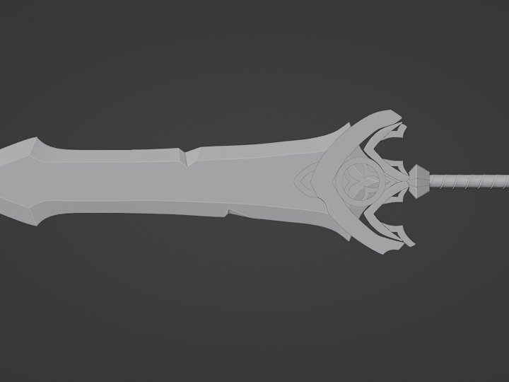 Cover image for Stylized sword