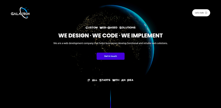 Cover image for Landing page with scroll animations