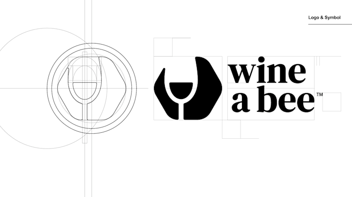 Cover image for WINE A BEE™ [ logo design ]