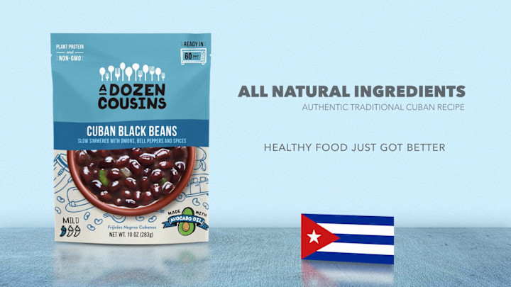 Cover image for A Dozen Cousins: Celebrating the Essence of Cuban Black Beans