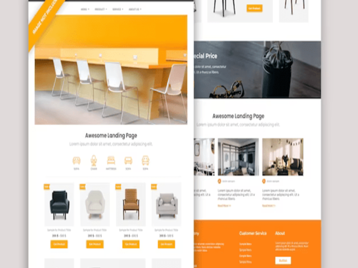 Cover image for Stunning WordPress Furniture Website Design