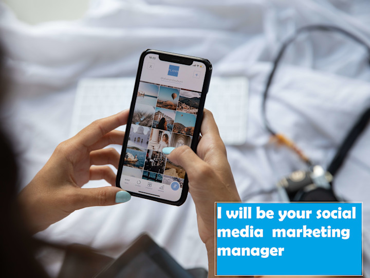 Cover image for I Will be your social media manager and content creator