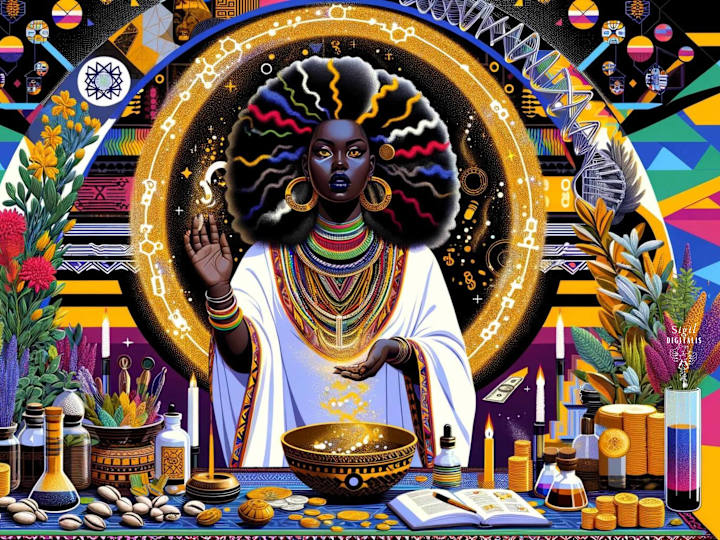 Cover image for Envisioned Realities: Integrative AI Art & Sacred Wisdom Service