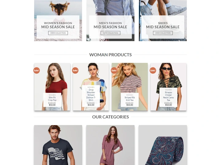 Cover image for Attractive and easy to use UI/UX eCommerce Store : B2B, B2C