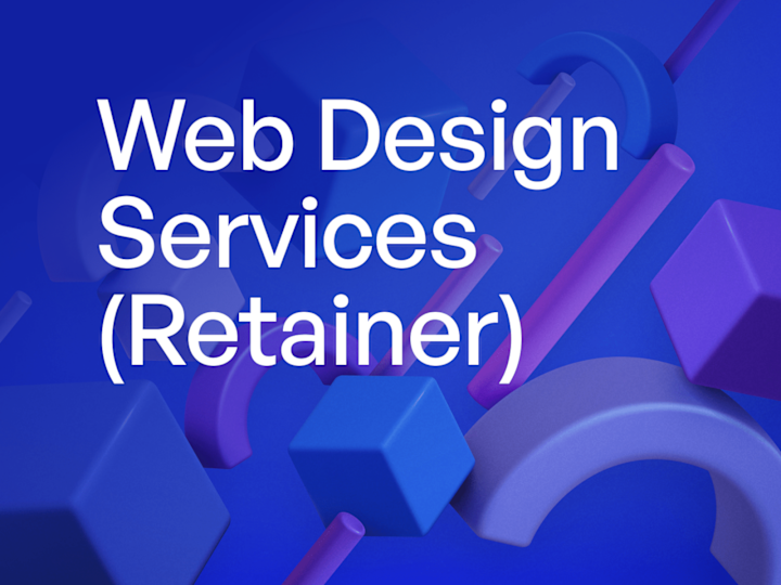Cover image for Web Design Services (Retainer)