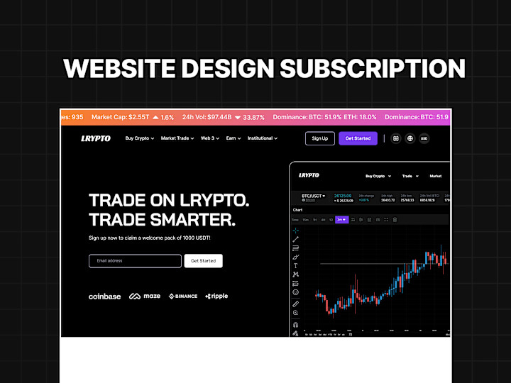 Cover image for Website  Design Subscription