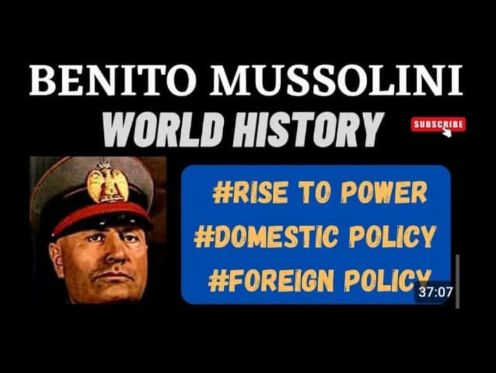 Cover image for Mussolini