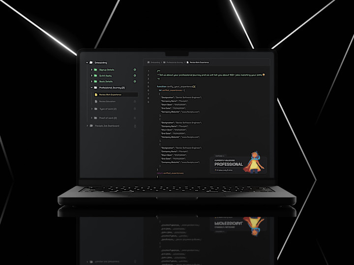 Cover image for Flexiple Job Portal: Redesigning the Onboarding Experience
