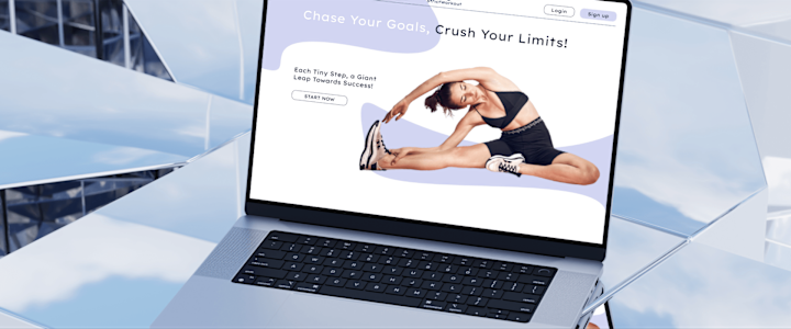 Cover image for Workout Website Design