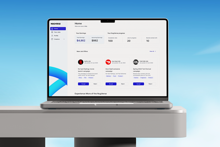 Cover image for Design of Nugverse AI-Powered Creator Matching Platform