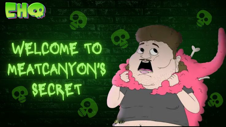 Cover image for YouTube thumbnail for a scary cartoon channel
