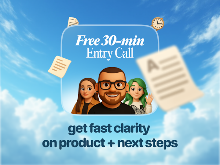 Cover image for 🆓 Free 30-Min UIUX Strategy Call