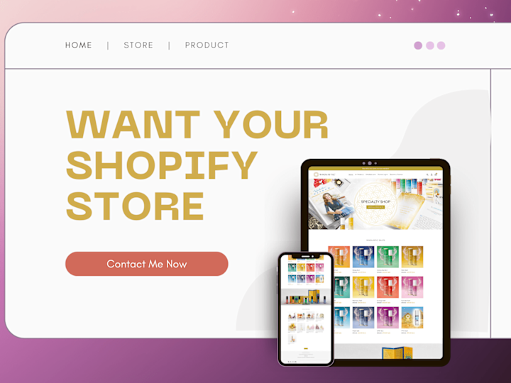 Cover image for 🛍️ Shopify Store Design & Development