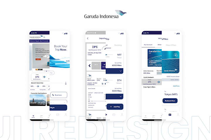 Cover image for Garuda Indonesia UI Redesign Challenge