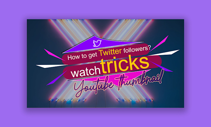 Cover image for I will design you tube thumbnail