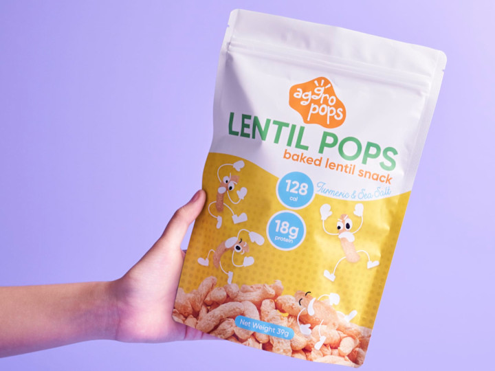 Cover image for Branding & Packaging Design for Aggropops, Singapore.
