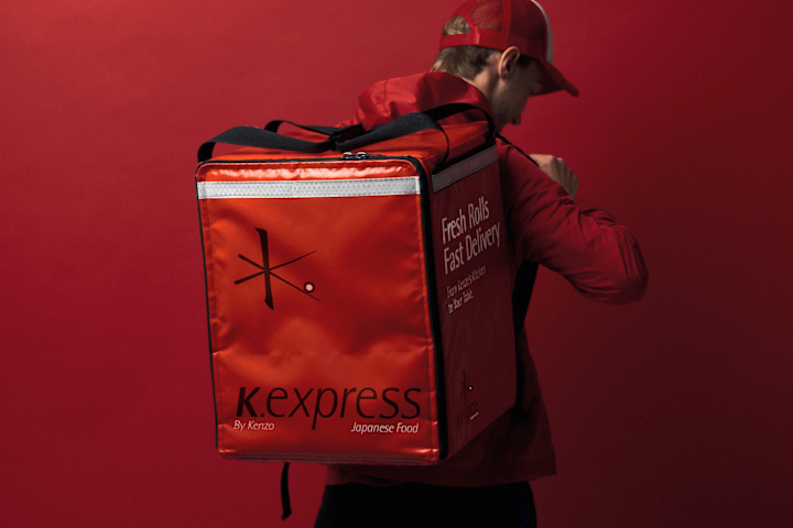 Cover image for Stylish Visual Identity for K.Express Japanese Food Restaurant