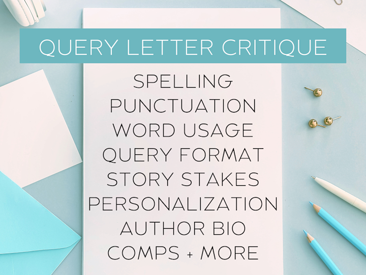 Cover image for Query Letter Critique
