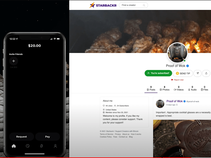 Cover image for Starbackr - Demo Overview - Monetize Content