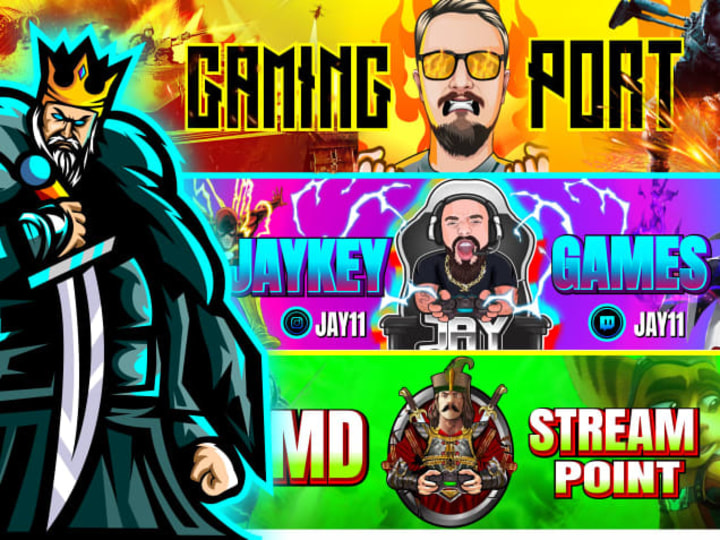 Cover image for LOGO | GRAPHIC DESIGN |YOUTUBE BANNER DESIGN 