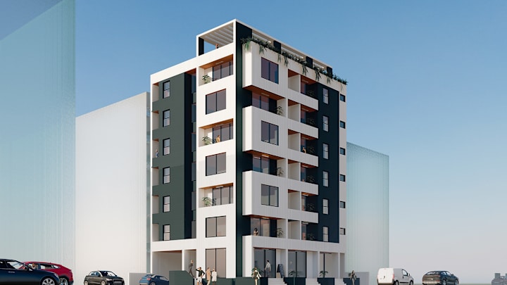 Cover image for apartment design on Behance