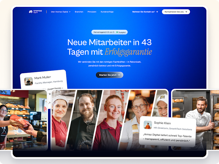 Cover image for Aramaz Digital • Redesign for clarity and conversion