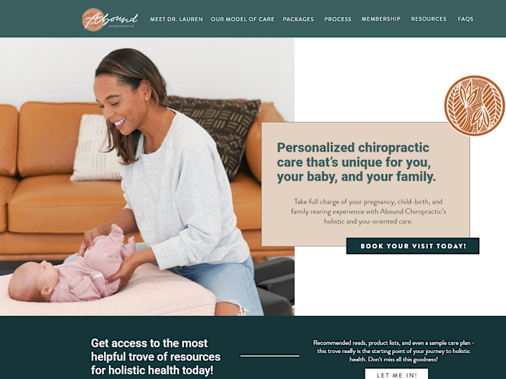 Cover image for Abound Chiropractic Website Copy