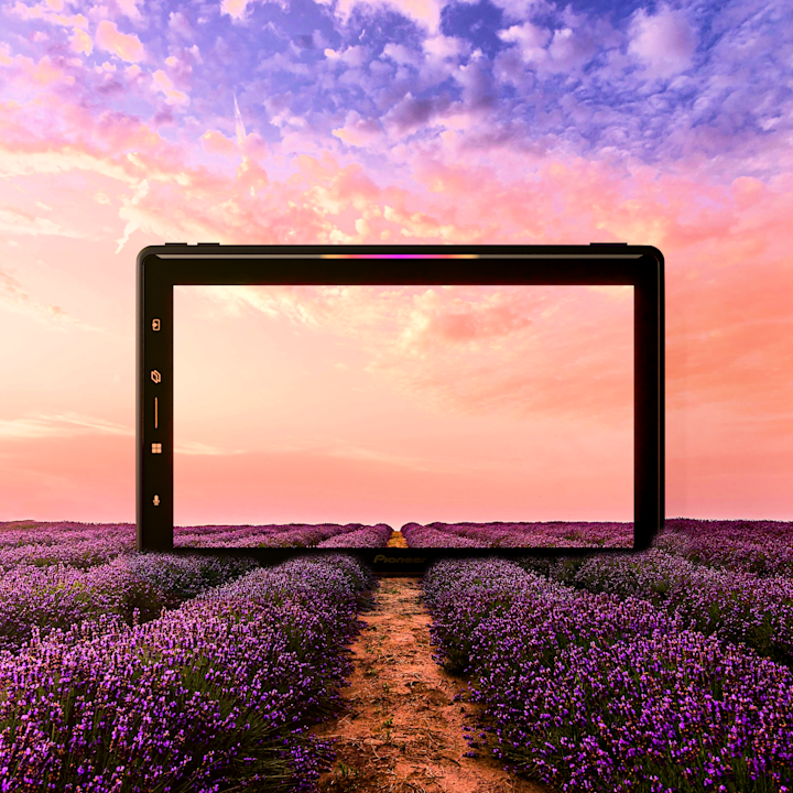 Cover image for Creative 3D render for Pioneer Car Entertainment