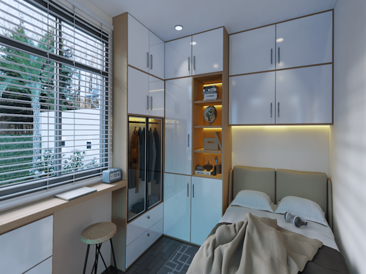 Cover image for A small, tiny room design