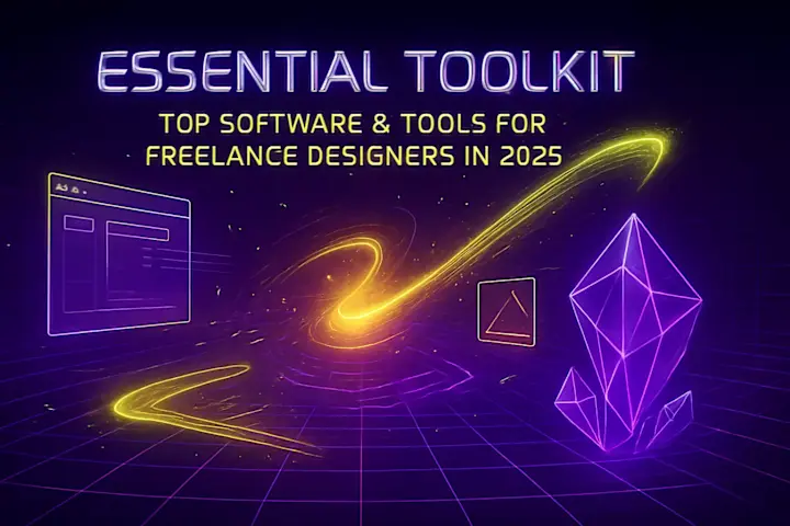 Cover image for Essential Toolkit: Top Software & Tools for Freelance Designers in 2025