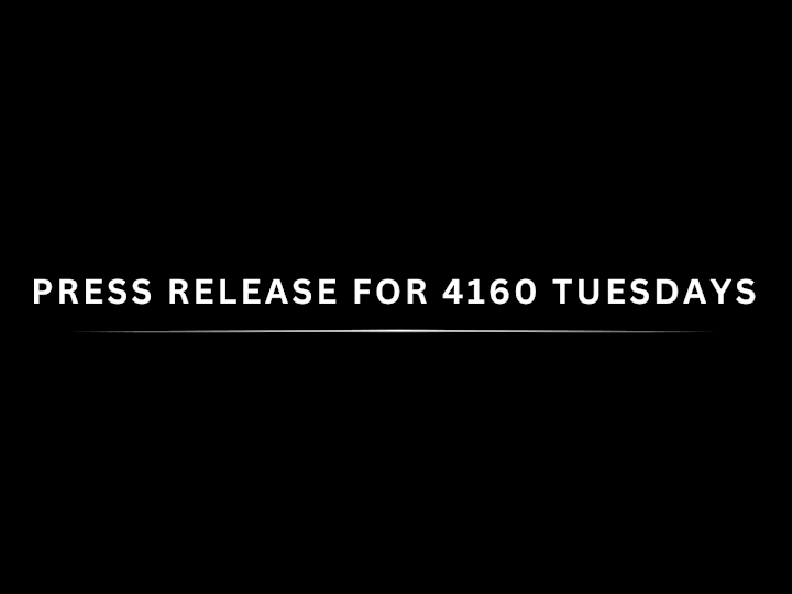 Cover image for Spec Press Release for 4160 Tuesdays