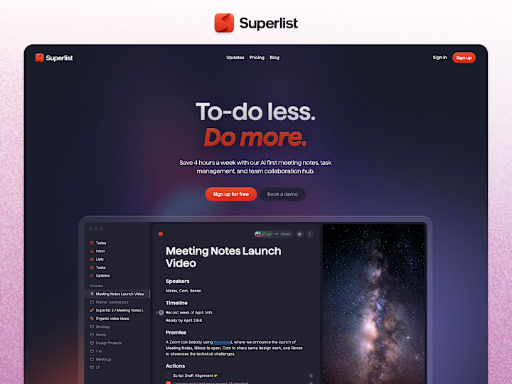 Cover image for Superlist Website Rebuild and Migration
