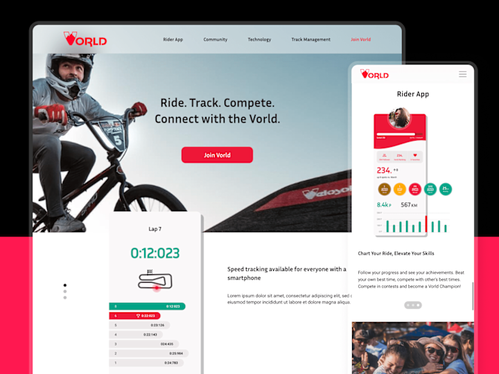 Cover image for Vorld Website Design