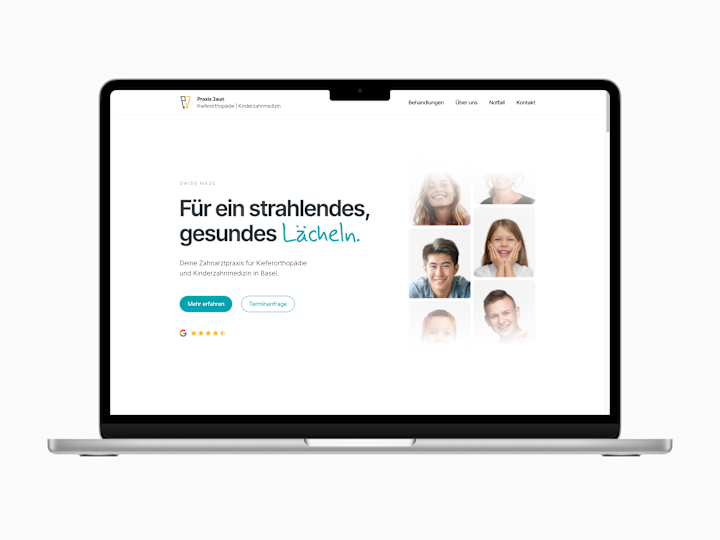 Cover image for Jaun - Dentist website